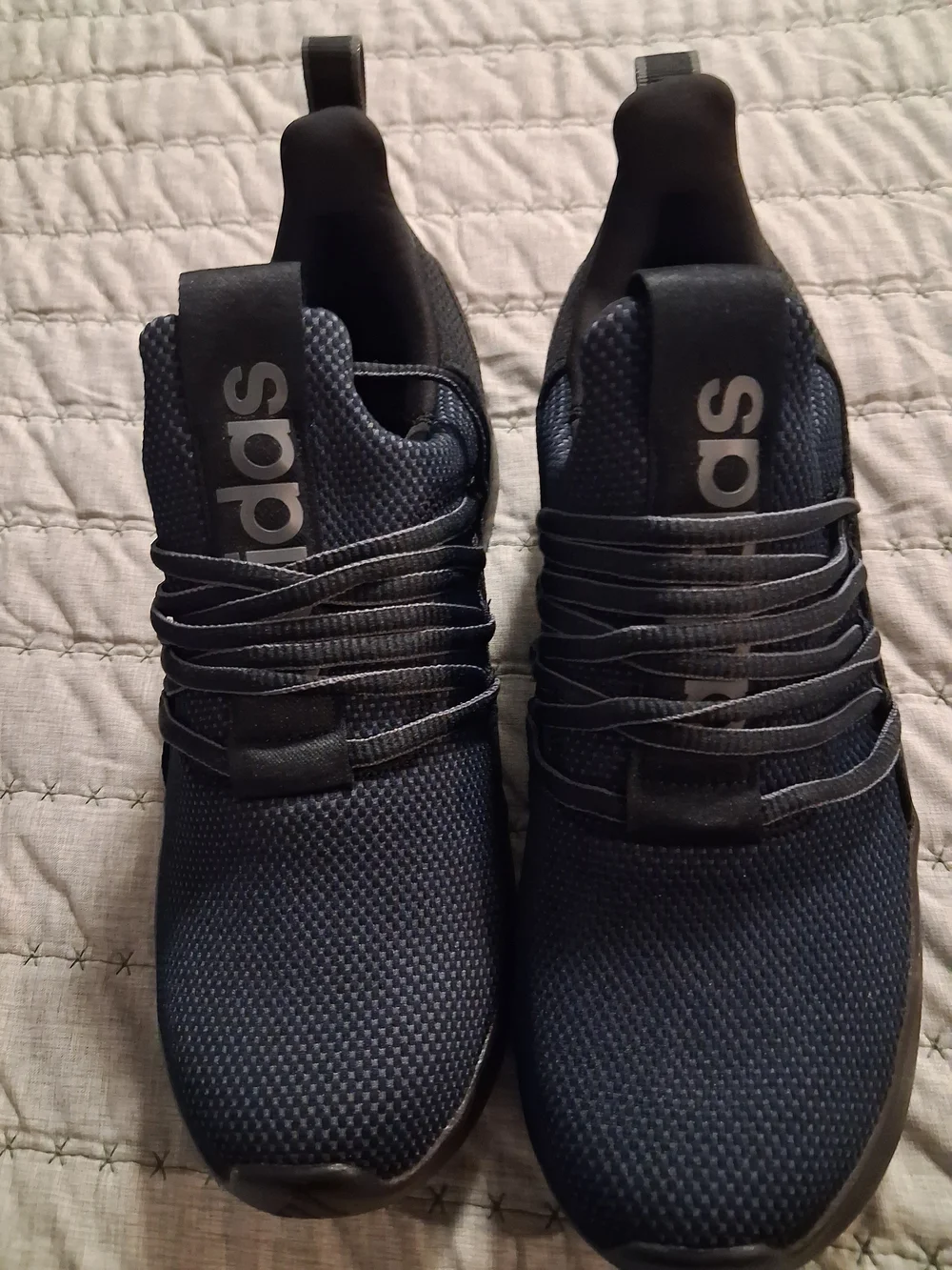 Adidas Big Boys Navy Slip-On Athletic Sneakers